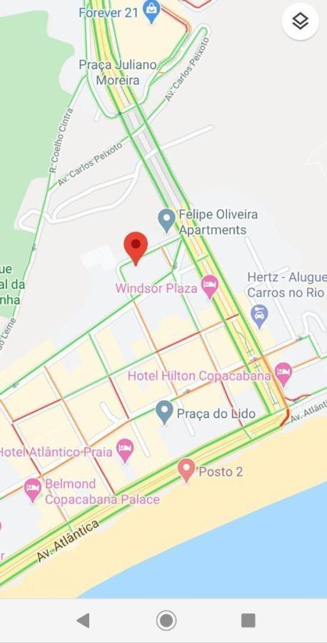 Quarto E Sala Silencioso Em Copacabana 리오데자네이루 외부 사진